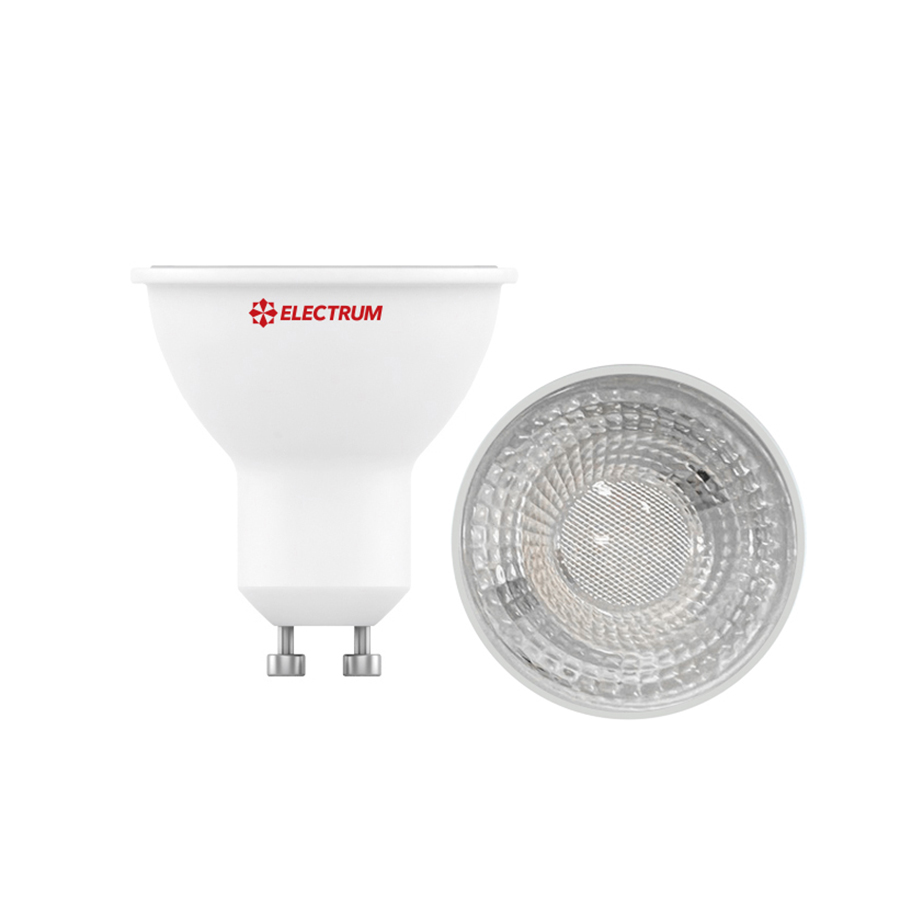 Лампа світлодіодна ELECTRUM MR-16 LR-10 5Вт GU10 4000K алюм. корпус – A-LR-0071