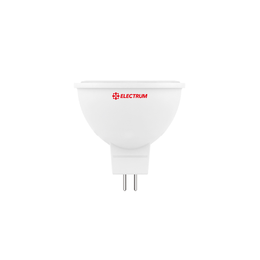 Лампа світлодіодна ELECTRUM MR-16 LR-10 5Вт GU5.3 3000K алюм. корпус – A-LR-1432