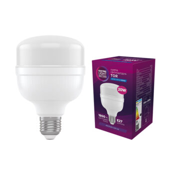 Лампа світлодіодна промислова ELM PA20S TOR 20Вт E27 6500K алюмопластиковий корпус – 18-0188