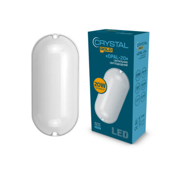 Світильник світлодіодний накладний CRYSTAL GOLD Opal-20 20W 6500K – DNL-029