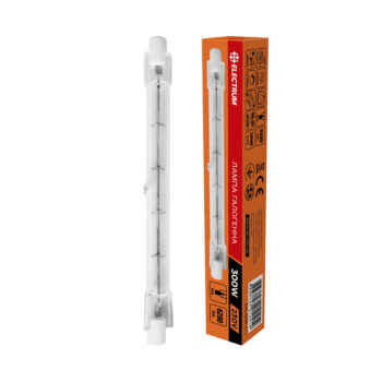 Лампа лінійна галогенна ELECTRUM 117.6 mm 300W 230V R7s – A-HL-0059
