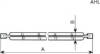 Лампа лінійна 117,6mm 500W R7s – A-HL-0060