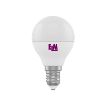 Лампа світлодіодна куля PA11 4W E14 4000K алюмопласт. корп. 18-0016