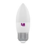 Лампа світлодіодна свічка PA11 4W E27 4000K алюмопластиковий корп. 18-0018