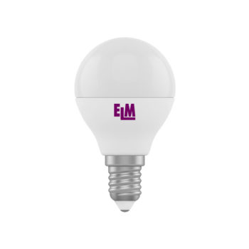Лампа світлодіодна куля PA11 5W E14 4000K алюмопласт. корп. 18-0020