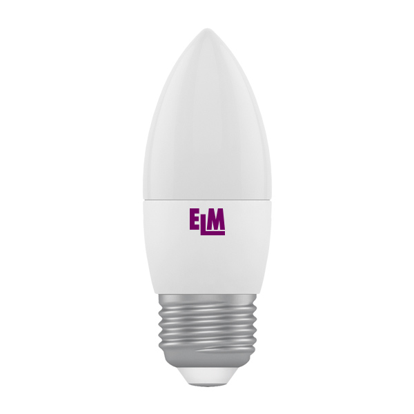 Лампа світлодіодна свічка PA11 5W E27 4000K алюмопластиковий корп. 18-0022