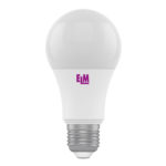Лампа світлодіодна стандартна B60 PA10L 12W E27 3000K алюмопл. корп. 18-0062