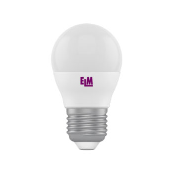 Лампа світлодіодна куля PA10 4W E27 3000K алюмопласт. корп. 18-0084