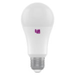 Лампа світлодіодна стандартна B60 PA10L 14W E27 алюмопл. корп.18-0149