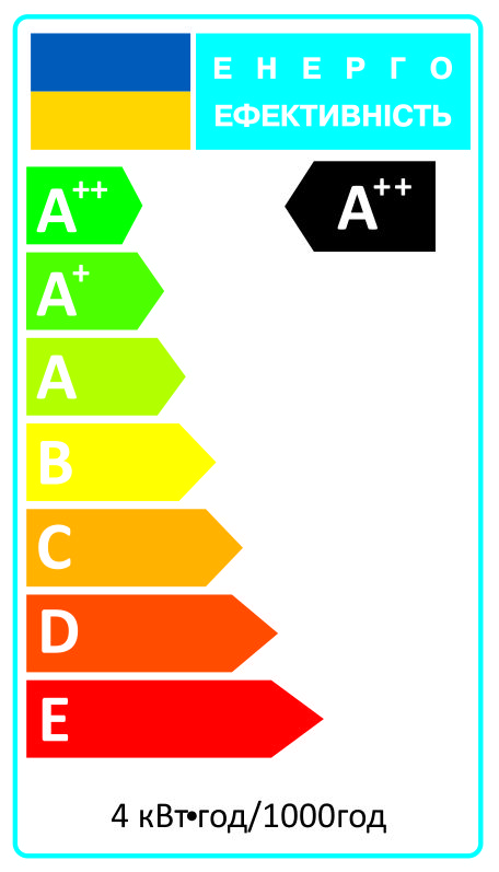 Лампа світлодіодна свічка на вітрі LC-4F 4W E14 4000K скло A-LC-1368