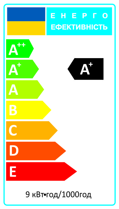 Лампа світлодіодна стандартна LS-9 9W E27 3000K алюмопл. корп. A-LS-1698
