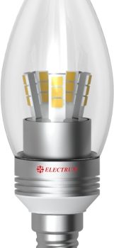 Лампа світлодіодна свічка LC-30 5W E14 2700K алюм. корп. A-LC-0024