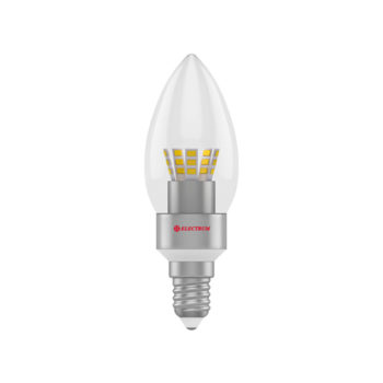 Лампа світлодіодна свічка LC-30 5W E14 4000K алюм. корп. A-LC-0025