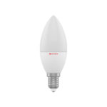 Лампа світлодіодна свічка LC-4 4W E14 3000K алюмопластиковый корп. A-LC-0286