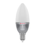 Лампа світлодіодна свічка LC-11 5W E14 4000K алюм. корп. – A-LC-0663