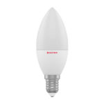 Лампа світлодіодна свічка LC-10 4W E14 3000K алюмопластиковий корп. A-LC-0812