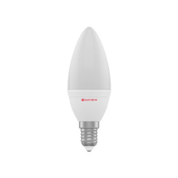 Лампа світлодіодна свічка LC-32 6W E14 3000K алюмопластиковый корп.  A-LC-1401