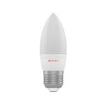 Лампа світлодіодна свічка LC-32 6W E27 3000K алюмопластиковий корп. A-LC-1403