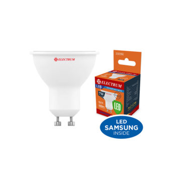 Лампа світлодіодна MR-16 LR-32 Elegant 7W GU10 4000K алюмопл. корп. A-LR-1954