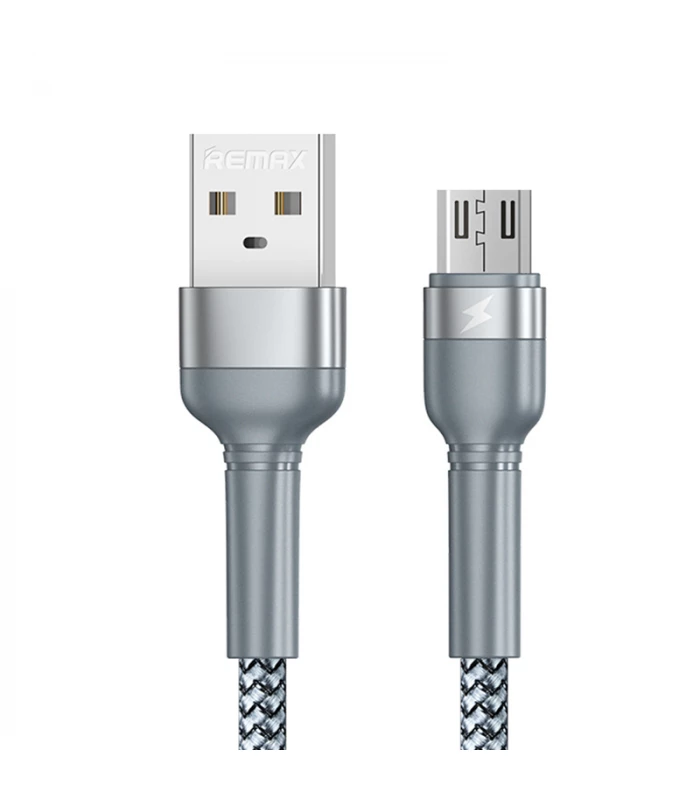 Кабель Remax Jany Series USB to Micro-USB Silver (RC-124m)