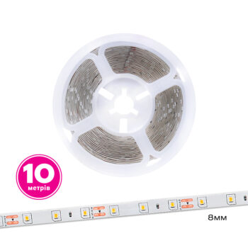 Світлодіодна стрічка ELM 2835 60LED IP20 3000K (19-0013)