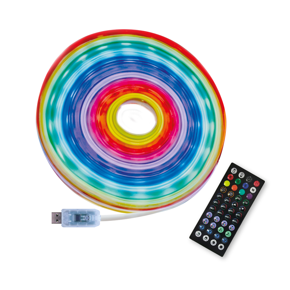 Гнучка неонова RGB стрічка ELM Smart LED LS-10C 5 м (19-0018)