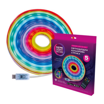 Гнучка неонова RGB стрічка ELM Smart LED LS-10C 5 м (19-0018)