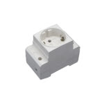 Розетка ELM SO-10E-DIN з заземленням для DIN рейки – 41-0023