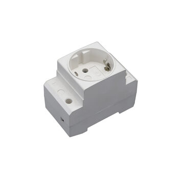 Розетка ELM SO-10E-DIN з заземленням для DIN рейки – 41-0023