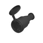 Розетка ELM SPR-10EC з заземленням та кришкою – 41-0037
