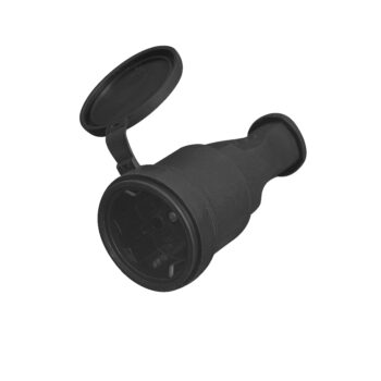 Розетка ELM SPR-10EC з заземленням та кришкою – 41-0037