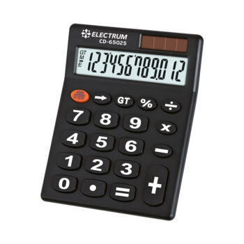 Калькулятор електронний ELECTRUM CD-6502S 12-розрядний – D-CD-1993