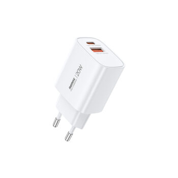 Зарядний пристрій REMAX GaN Type-A + Type-C 20W – RP-U187